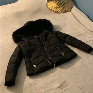 Zara Woman’s Puffer Coat w/ Faux